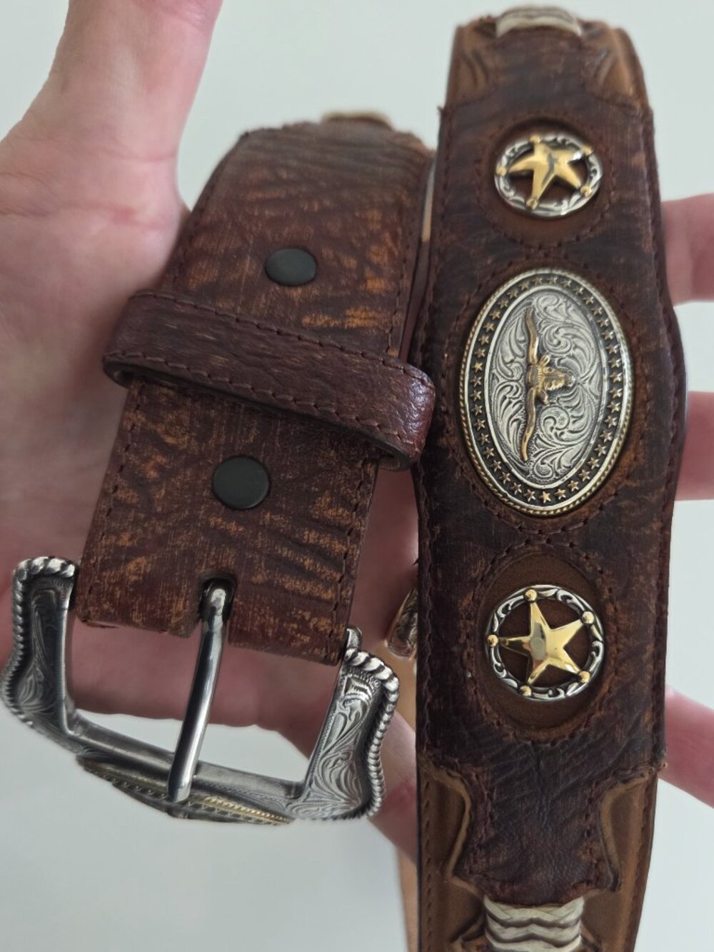 Tony Lama Western Belt 40